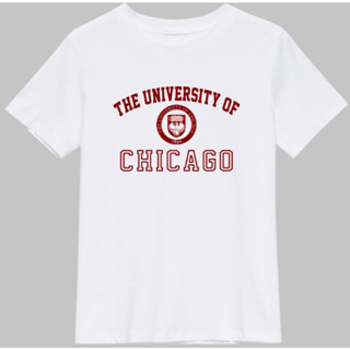 เสื้อยืด ลาย THE UNIVERSITY OF CHICAGO