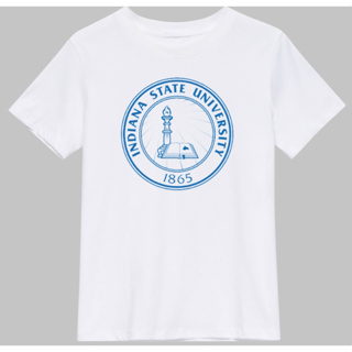 เสื้อยืด ลาย INDIANA STATE UNIVERSITY