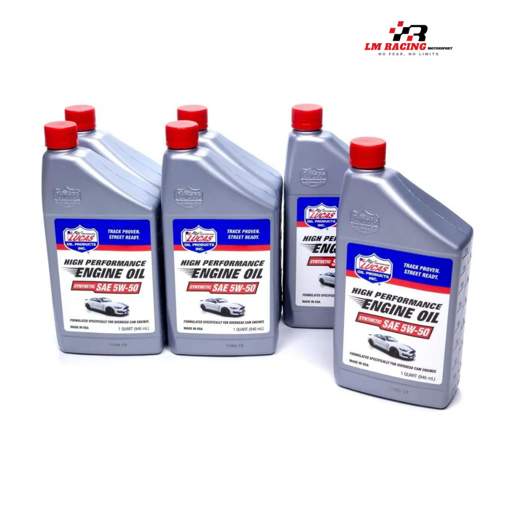 Lucas Oil Fully Synthetic SAE 5W-50 (Qt / 946mL)