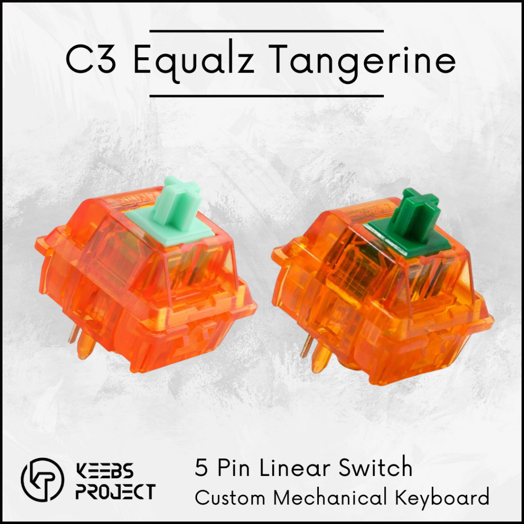 C3 Equalz Tangerines 5PIN Linear Switch 62g 67g