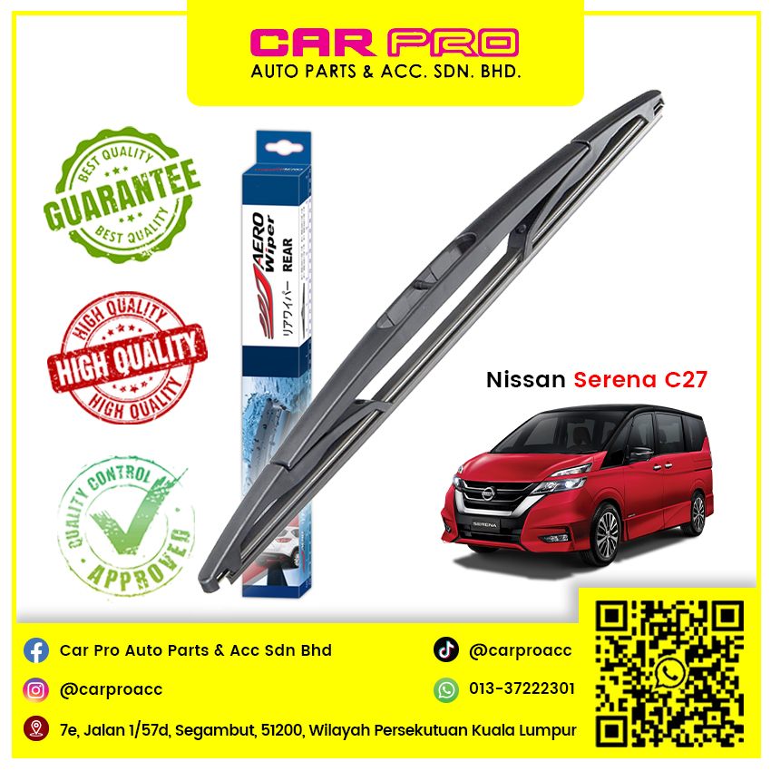 Nissan Serena C27 ที่ปัดน้ําฝนด้านหลัง Belakang 16