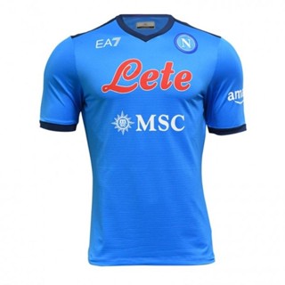 เสื้อกีฬาแขนสั้น ลายทีม Napoli 2021/22