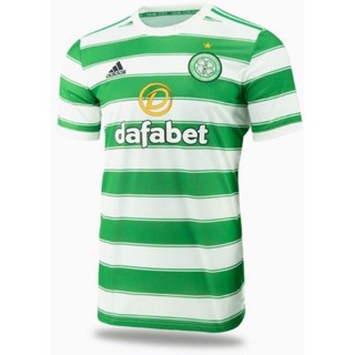 เสื้อกีฬาแขนสั้น ลายทีม Celtic Home Kits 2021/22