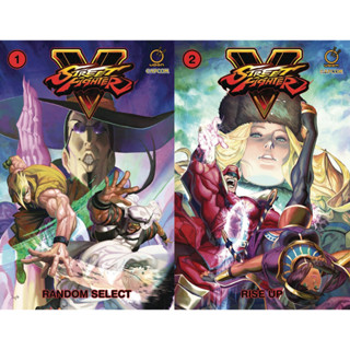 Capcom STREET FIGHTER VOL 1 &amp; 2 กระดาษด้านหลัง