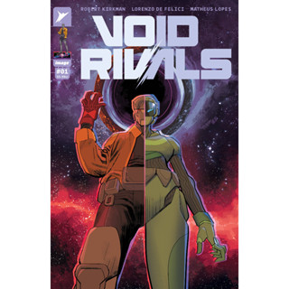 เสื้อคลุม KIRKMAN VOID RIVALS 1 BEGINNING OF SKYBOUND ENERGON UNIVERSE IMAGE COMICS