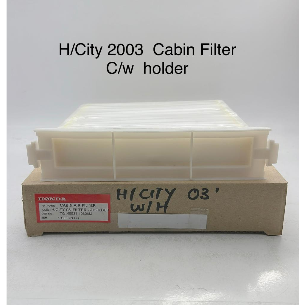 กรองแอร์ Honda City (2003-2007) / Jazz GD3 พร้อมตัวยึด