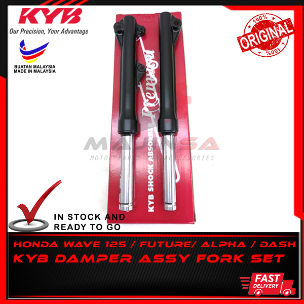 HONDA WAVE 125 FUTURE ALPHA DASH FORK SET DAMPER ASSY สําหรับ KYB KAYABA DA3004 DA3005