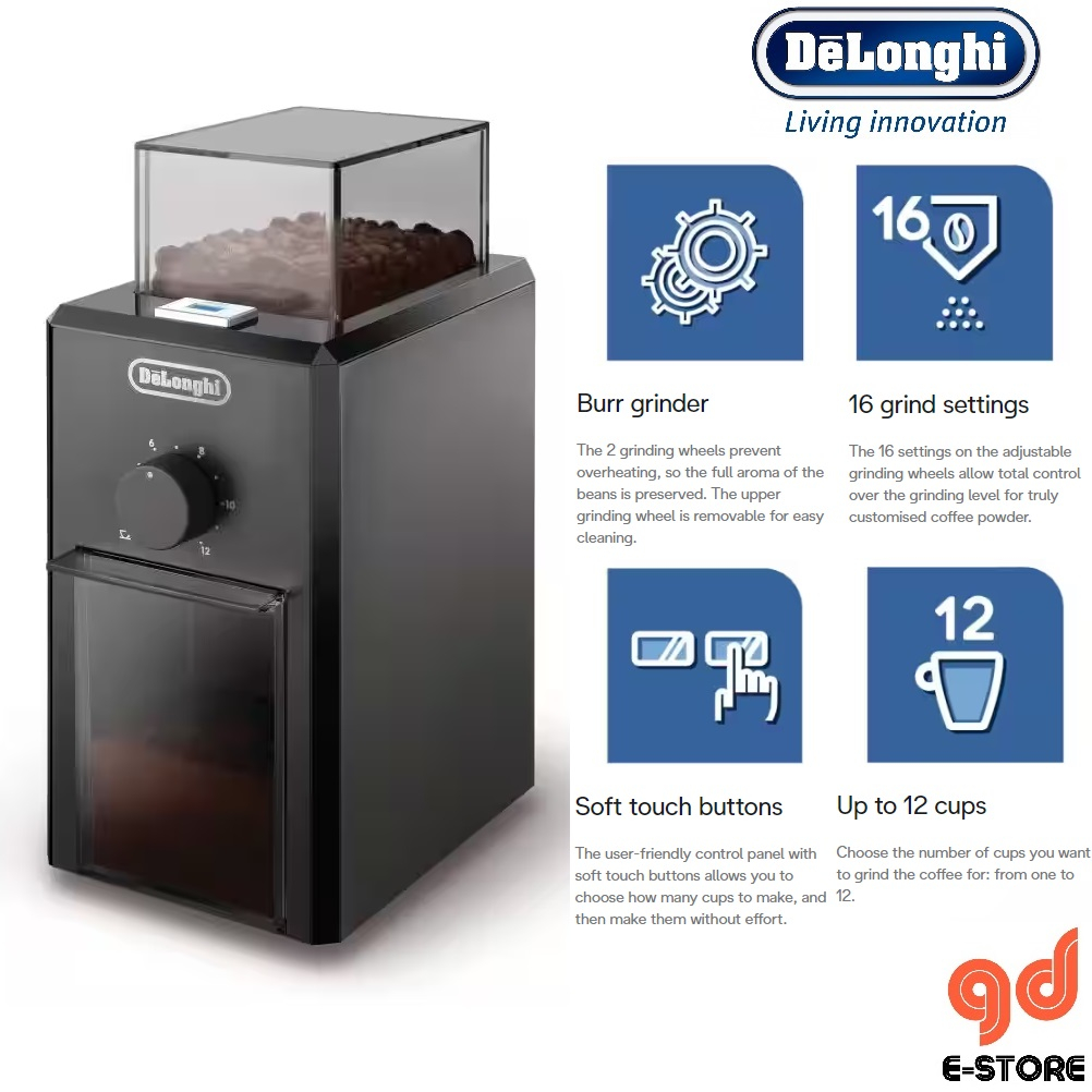 เครื่องบดกาแฟ DeLonghi KG79 / KG89