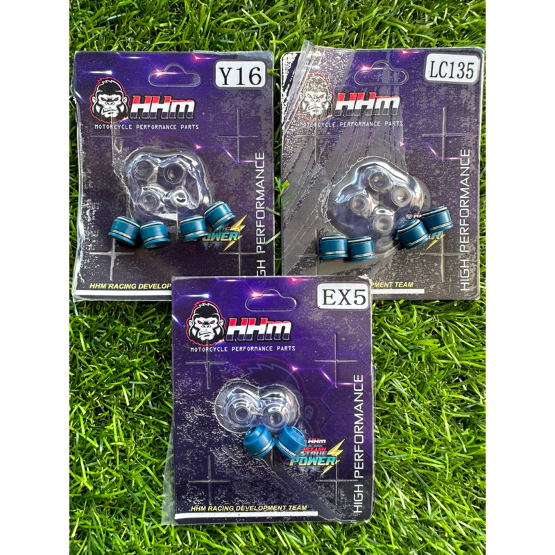 Lc135 Y15ZR EX5 Wave125 ซีลวาล์วสปริงคู่ Hhm V2 FKM วัสดุ
