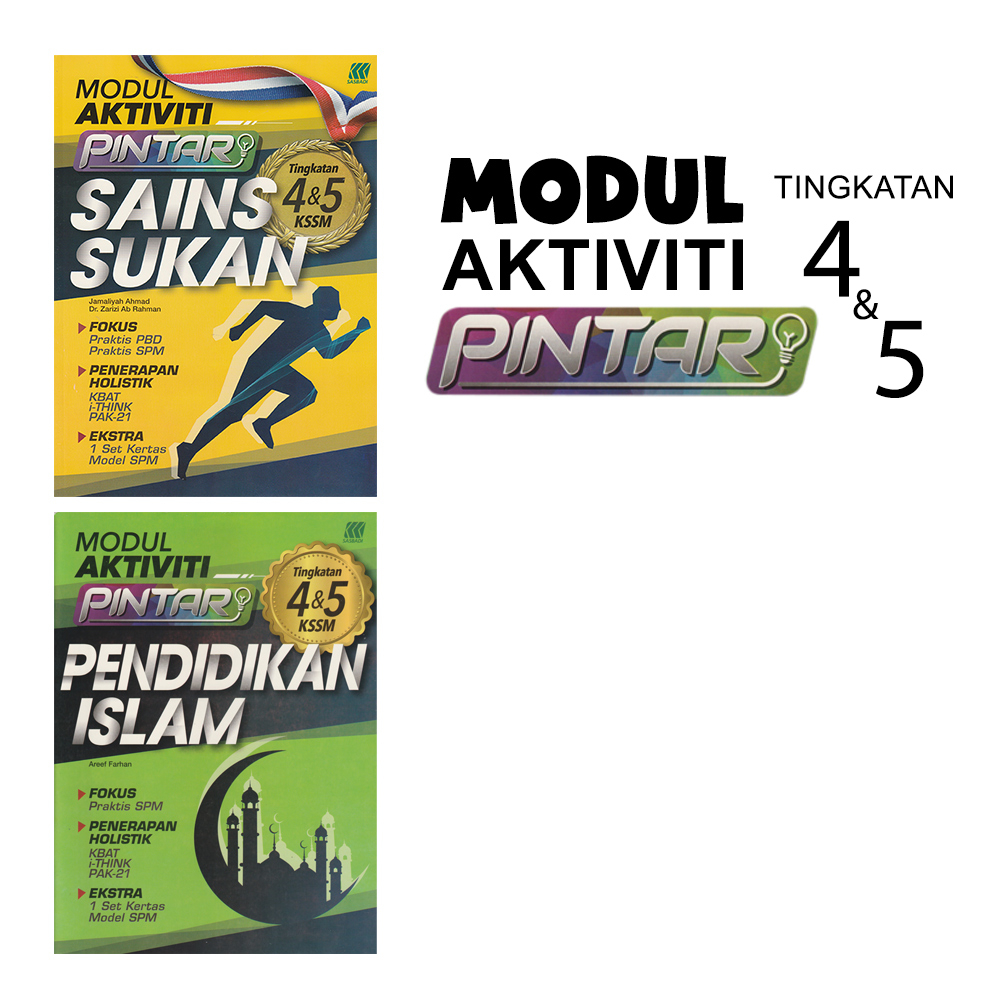 SASBADI KSSM ACTIVITY BOOK - SMART ACTIVITY MODULE (LEVEL 4 & 5) (2023)
