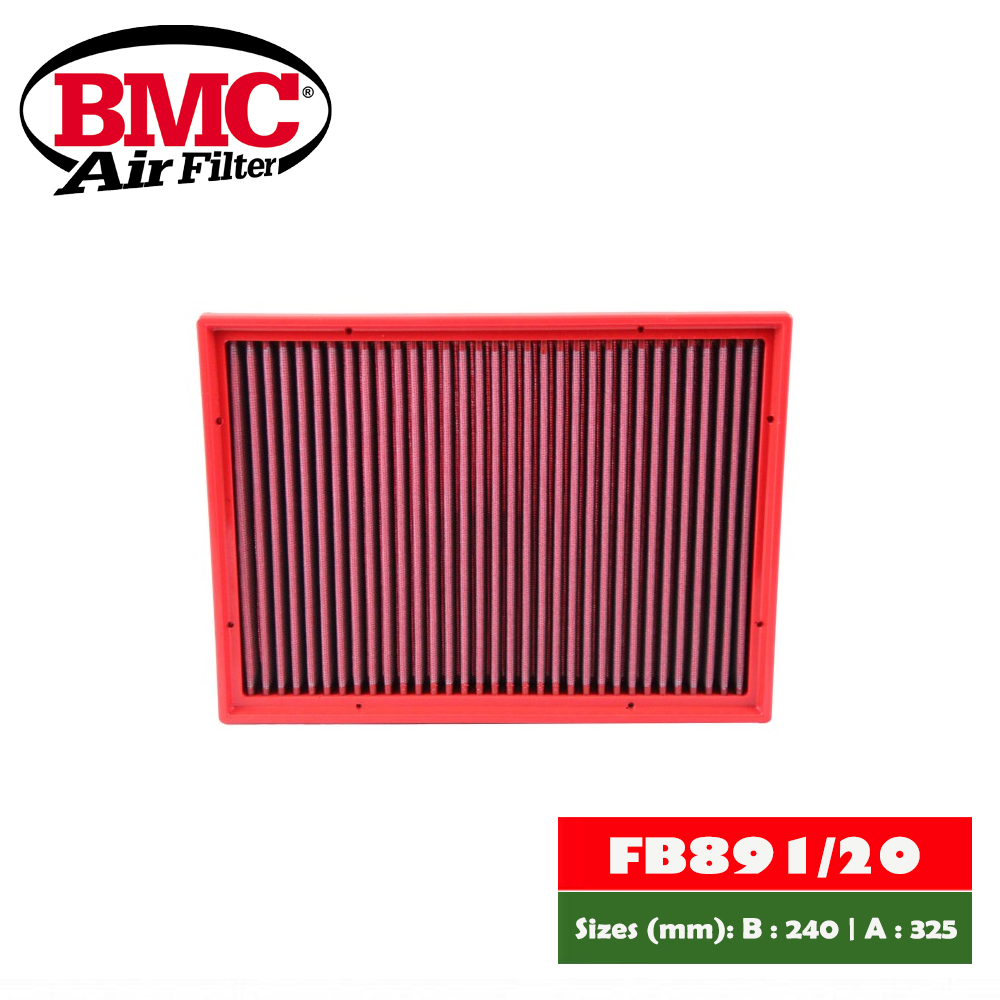 กรองอากาศ BMC - Toyota Hilux Revo / Fortuner 2.4 2.8 2015+ (FB891/20)
