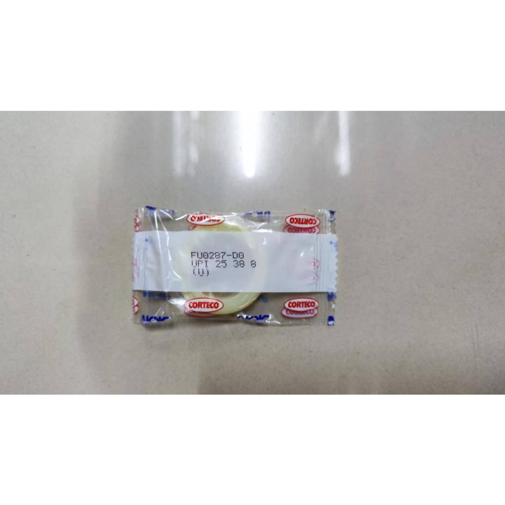 HYDRAULIC U SEAL 25X38X8 UPI NOK FU0287D0 ญี่ปุ่น
