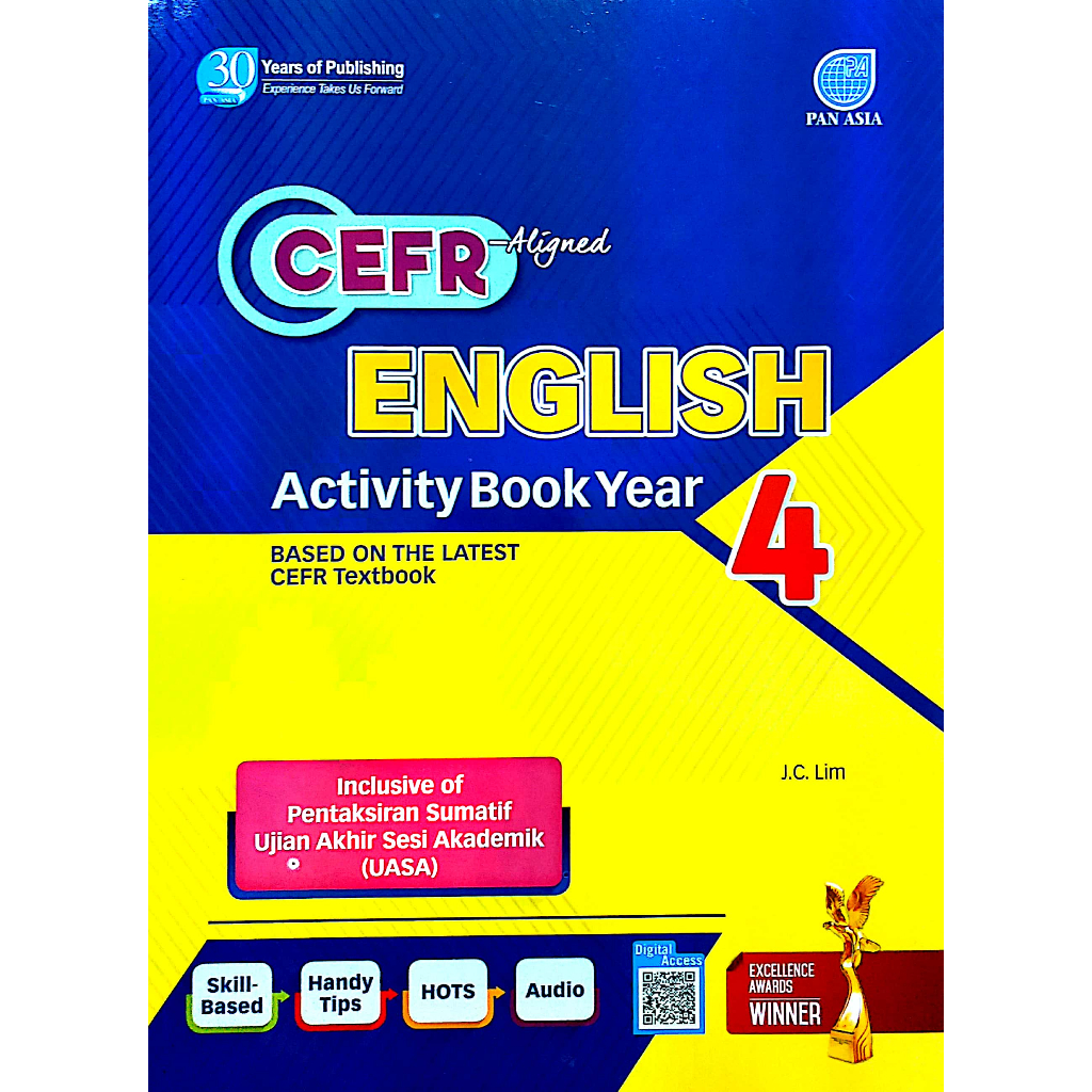 CEFR - กําหนดแล้ว . อังกฤษ . หนังสือกิจกรรม . ปี4 . หนังสือออกกําลังกาย . แพนเอเชีย . F23