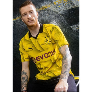 ใหม่ 23/24 !!! Bvb Dortmund Cup Edition Fan &amp; Player Issue Kit *สินค้าในพื้นที่