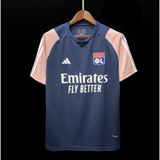 ใหม่ 23/24 !!! Lyon Olympic Training Edition Fan Issue Kit *สินค้าในพื้นที่