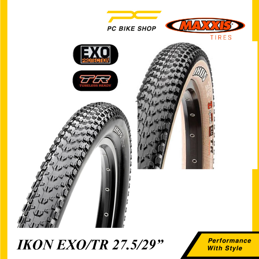 MAXXIS 27.5/29X2.2  IKON EXO/TR/BLACK/TANWALL MTB TAYAR 29 27.5 TIRE  Cycling Bicycle Basikal Tire 单