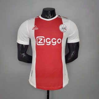 เสื้อกีฬาแขนสั้น ลายทีม Ajax Home Player Version 2021/22