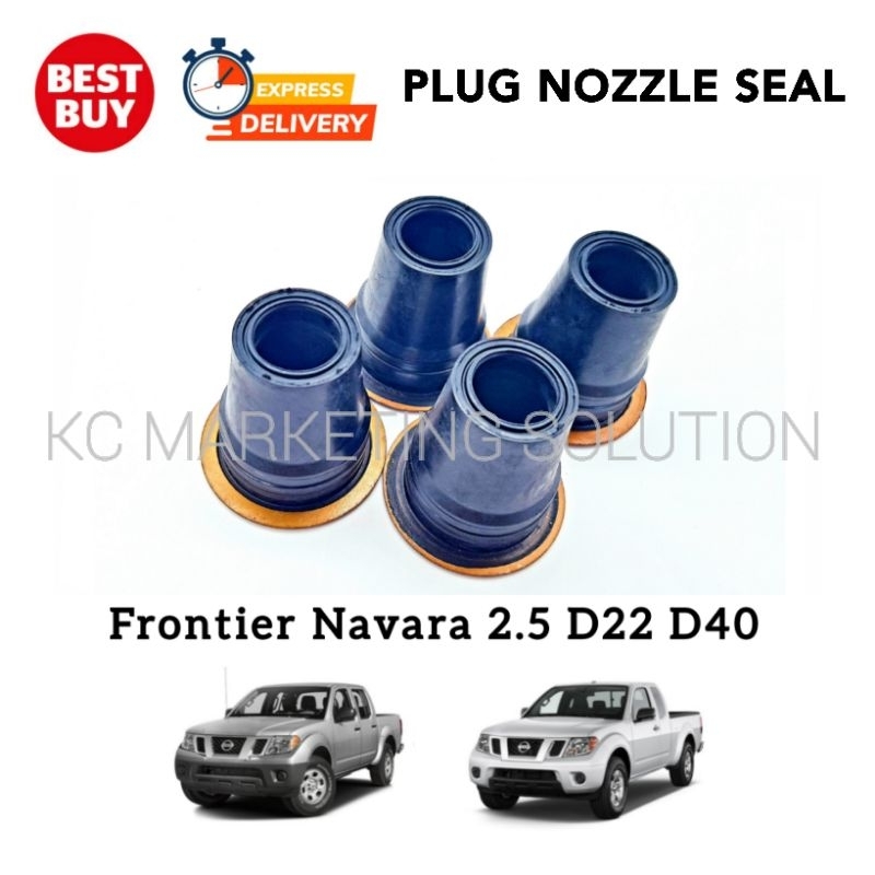 ซีลหัวฉีดปลั๊ก (ชุด) Frontier Navara 2.5 D22 D40 YD25DDTI
