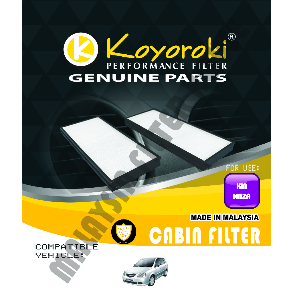 KIA NAZA CITRA(FC) CARENS(FC,KJ) PENAPIS CABIN FILTER RKI-OK2FA-CP OK2FA-61-52X
