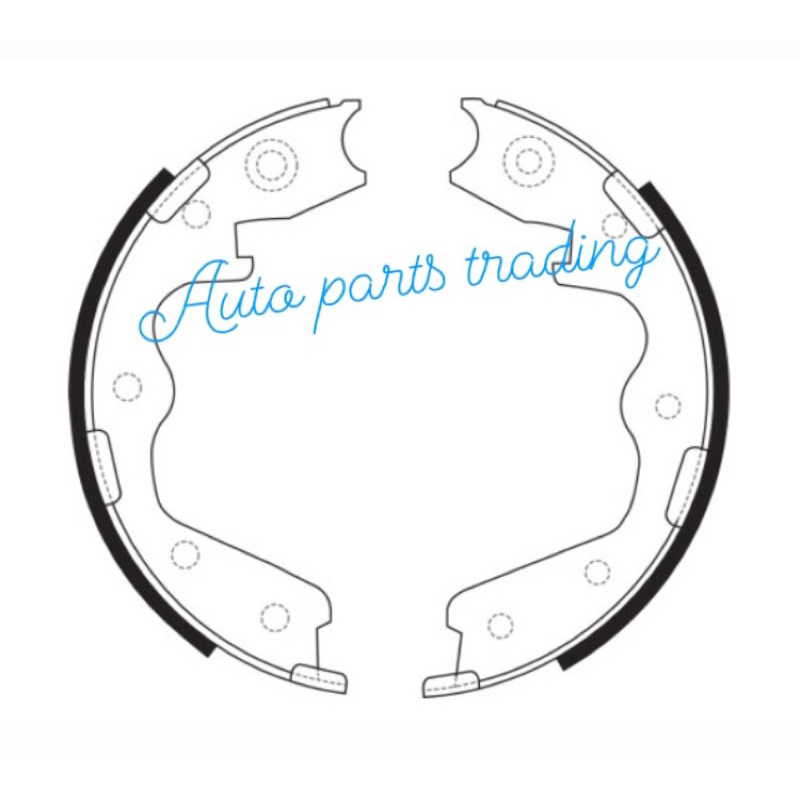 NISSAN CEFIRO A31, SKYLINE R32 R33 R34 REAR PARKING HAND BRAKE SHOE JAPAN NIBK