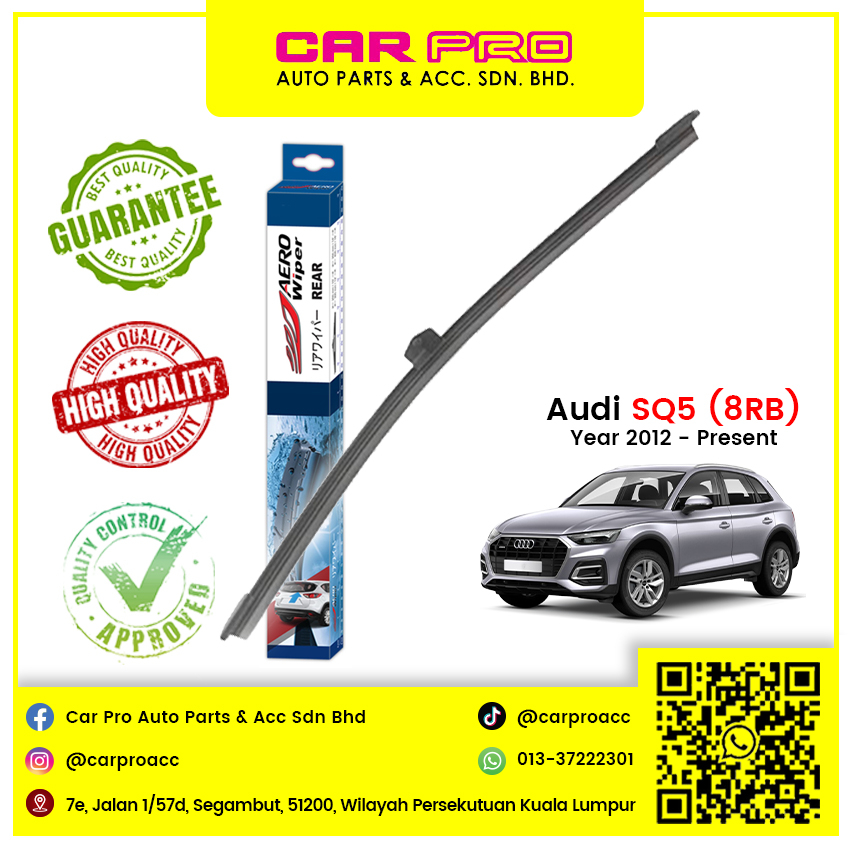 Audi SQ5 (8RB) 2012 - ปัจจุบันที่ปัดน้ําฝนด้านหลัง Belakang 13