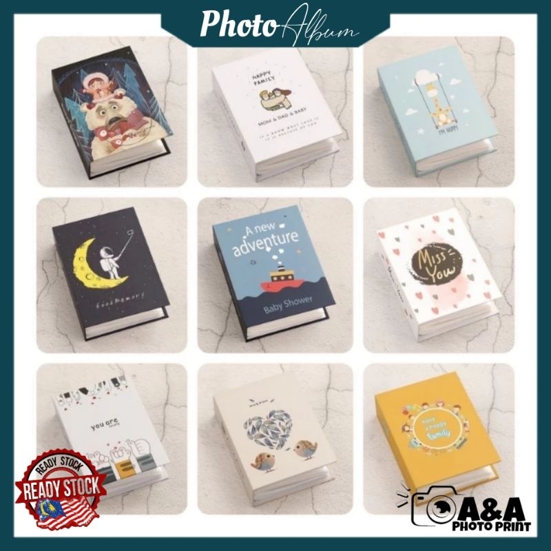 อัลบั้มรูป 4R 6inci - 100slot (บรรจุภัณฑ์พร้อมกล่อง)