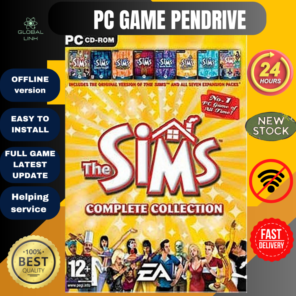 [PC Game] The Sims 1 Complete Collection - Offline [ Pendrive 32 GB]