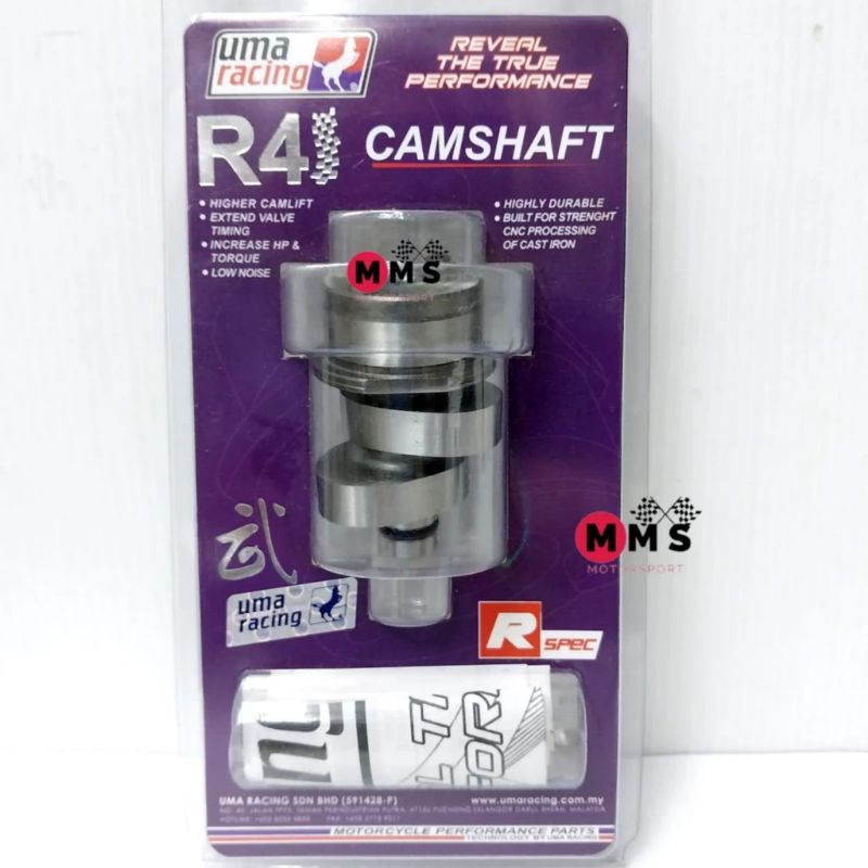 UMA RACING HIGH CAM R4
Y15ZR / LC135 / FZ150
[ 02HC0050 ]

 ไฮแคม
 ร4