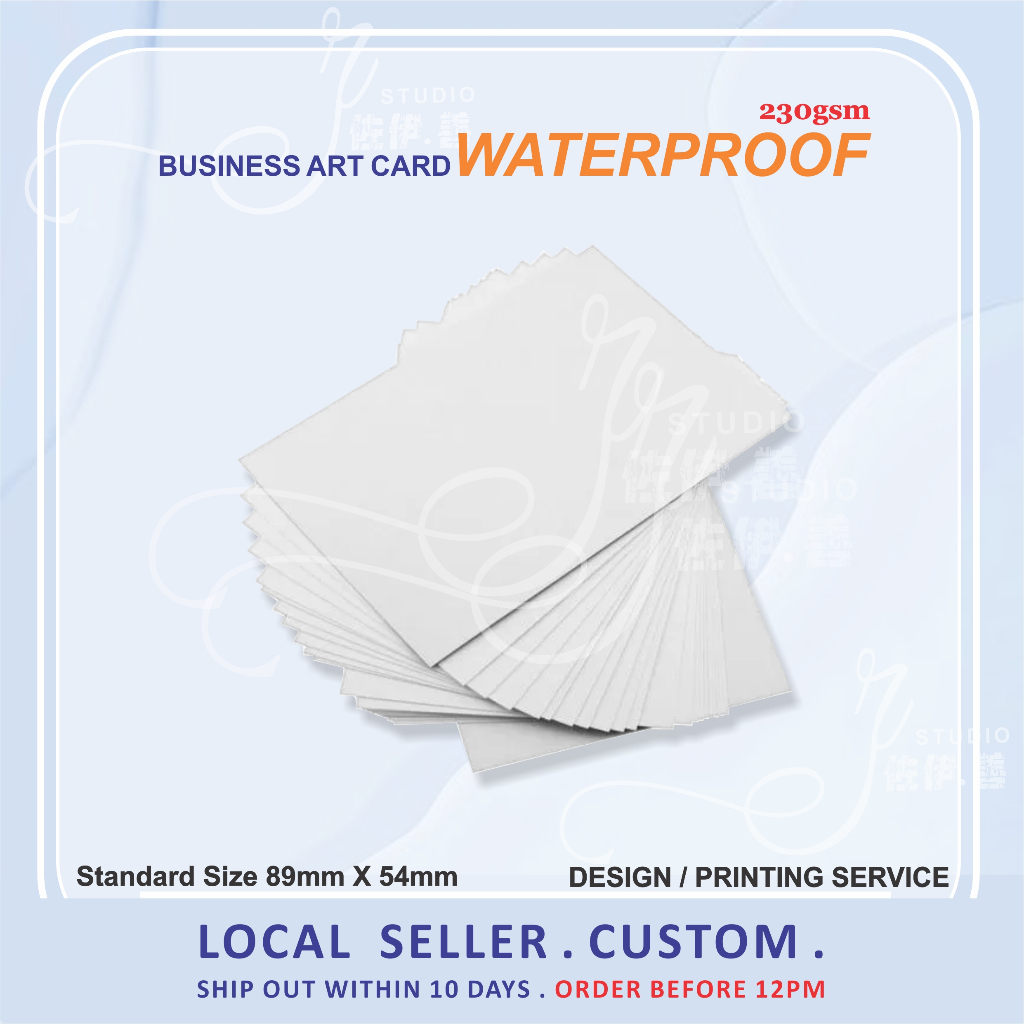 CUSTOM MADEBUSINESS CARD / NAME CARD / MEMBER THANK YOU CARD / การ์ดพิเศษ (DESIGN / PRINTING SERVICE