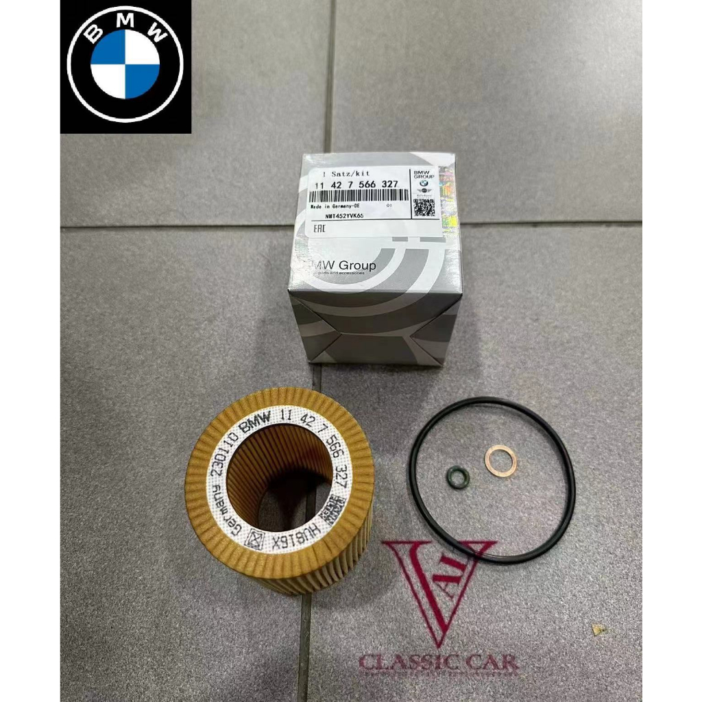 BMW E90 E91 F30 E60 E61 F10 X3 X5 X6 Z4 กรองน้ํามัน HU816 OX387D E61H D127 11427566327