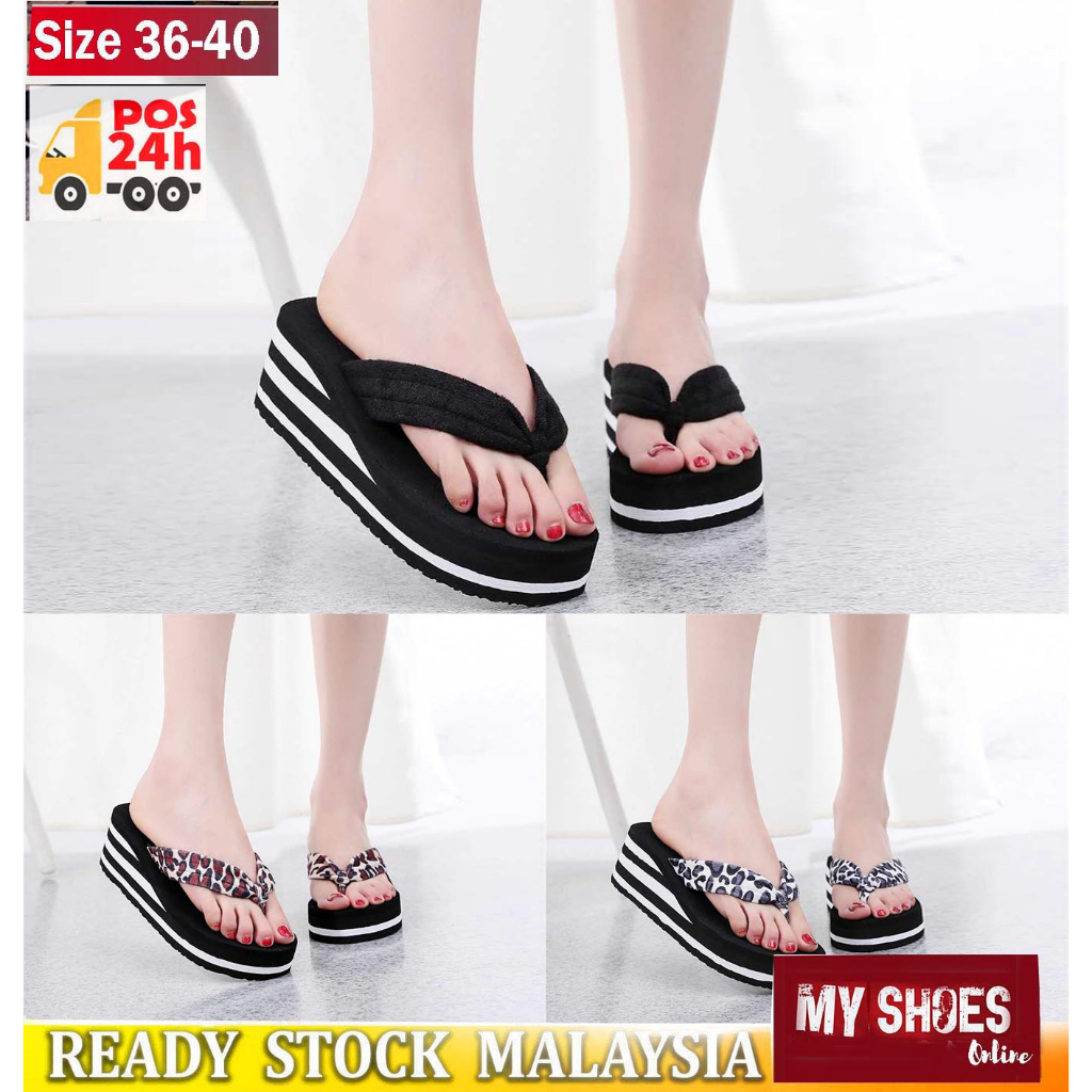 STORE Kasut Tinggi Perempuan / Wanita Wedges / Women Wedges / Lady Wedges 122