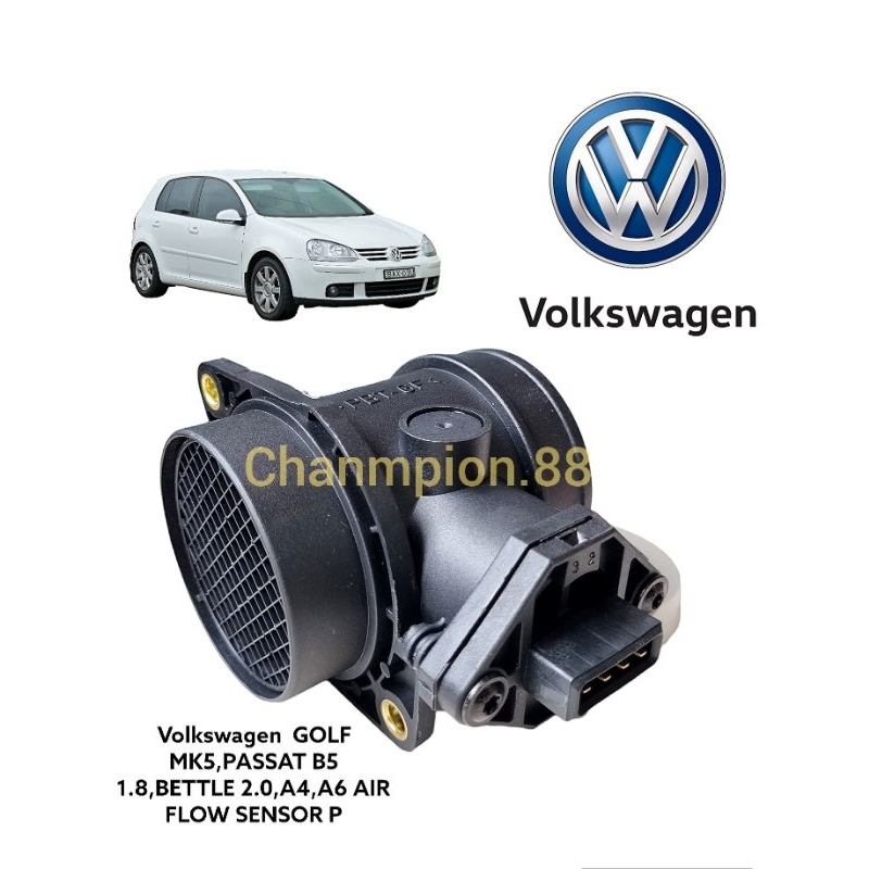 VOLKSWAGEN GOLF IV,PASSAT B5 1.8,BETTLE 2.0AUDI A4,A6 AIR FLOW SENSOR (4PIN)