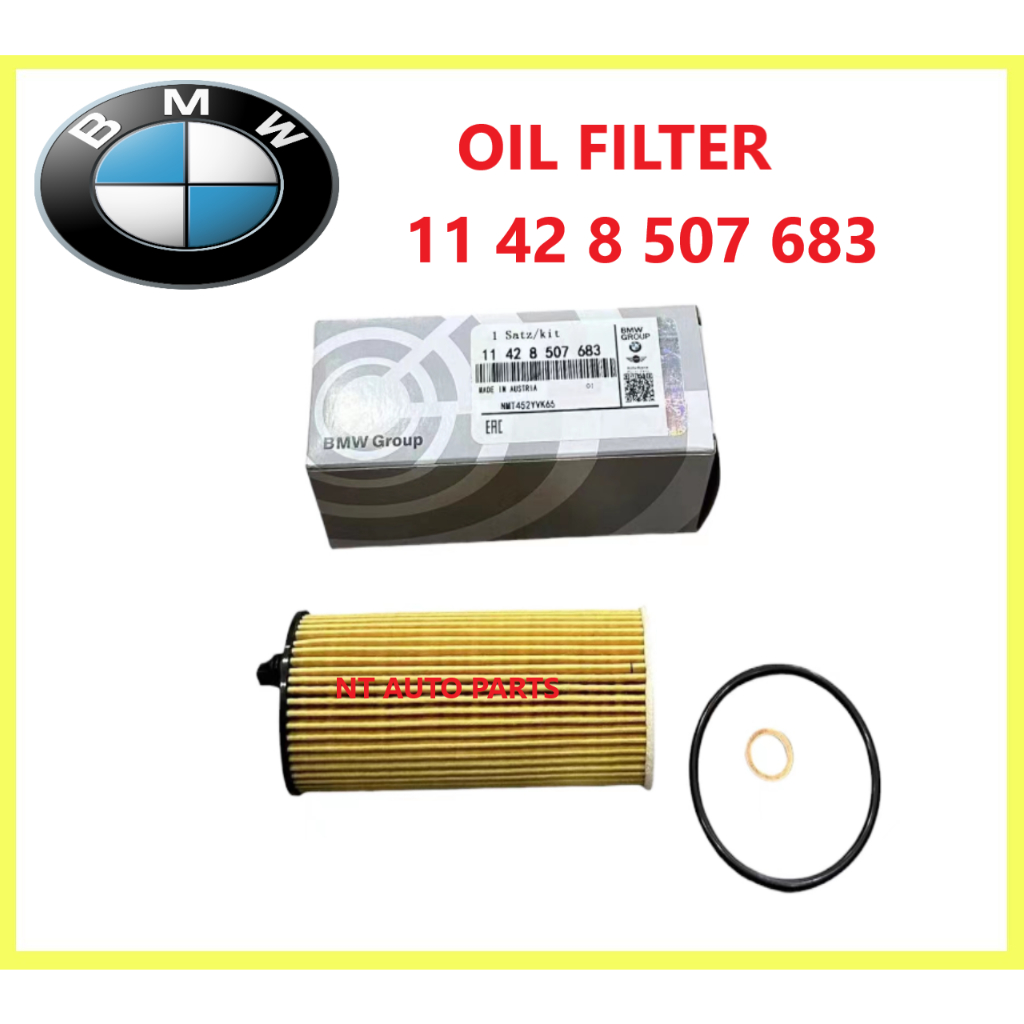 BMW 5 SERIES F10 E90 3 SERIS F30 X4 X3 X1 X6 กรองน้ํามันเครื่องรุ่น DIESEL (OX404D) (HU6004X) 114285