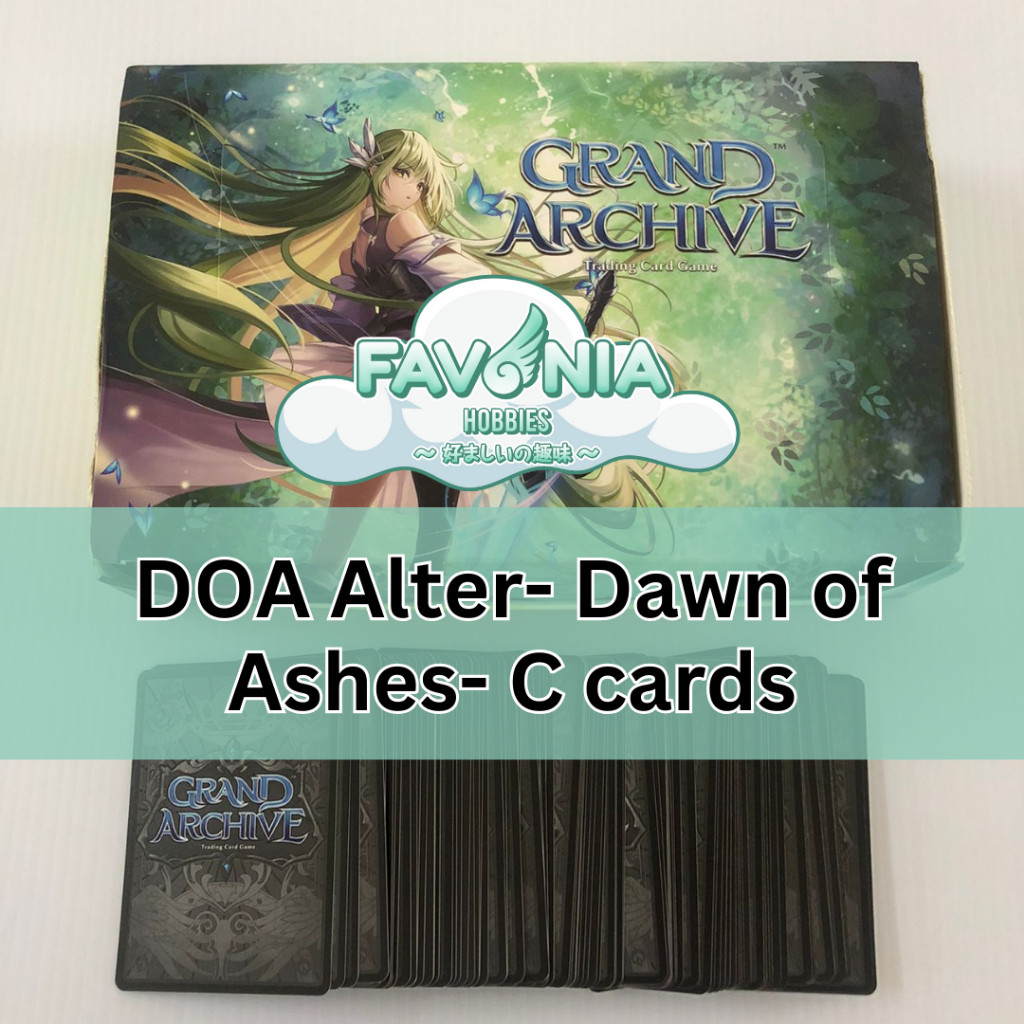 การ์ด Grand Archive TCG- GATCG- Dawn Of Ashes Alter- C- DOA C- ตอนที่ 2