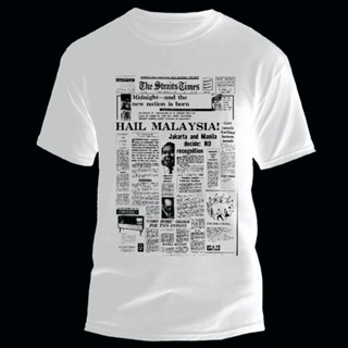 เสื้อยืด ลายหนังสือพิมพ์ SELAMAT HARI HAIL OLD