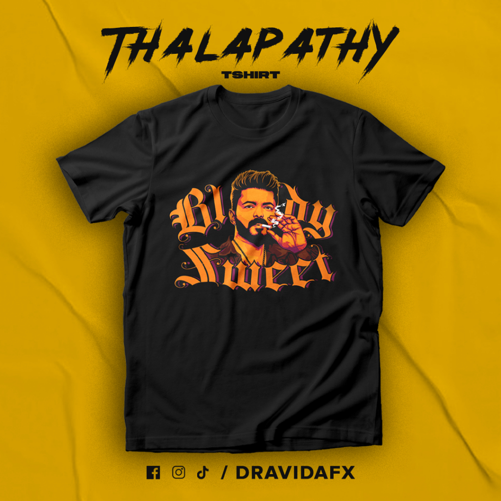 Leo THALAPATHY VIJAY TSHIRT UNISEX