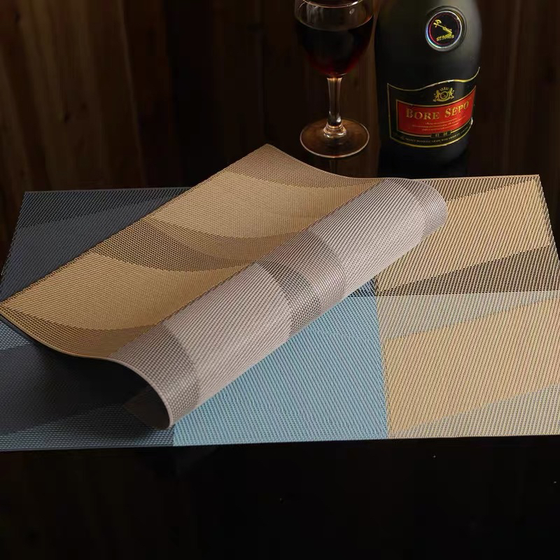 4 ชิ้นชุด Placemat สี่เหลี่ยมผืนผ้า/ TableMat/ TableWare/Dining