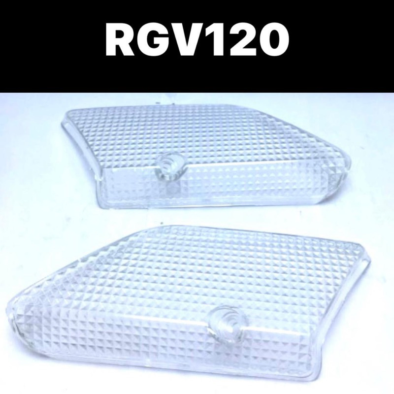 Suzuki RGV 120 RGV120 ป้ายด้านหน้า LEN - R/L ชุดฝาครอบป้ายด้านหน้าป้าย DEPAN CASE CASING SIGNAL LIGH