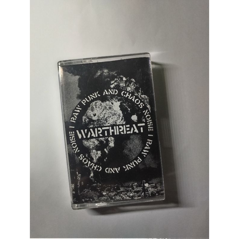 Kaset WARTHREAT เทปคาสเซ็ต "Raw Punk &amp; Chaos Noise"