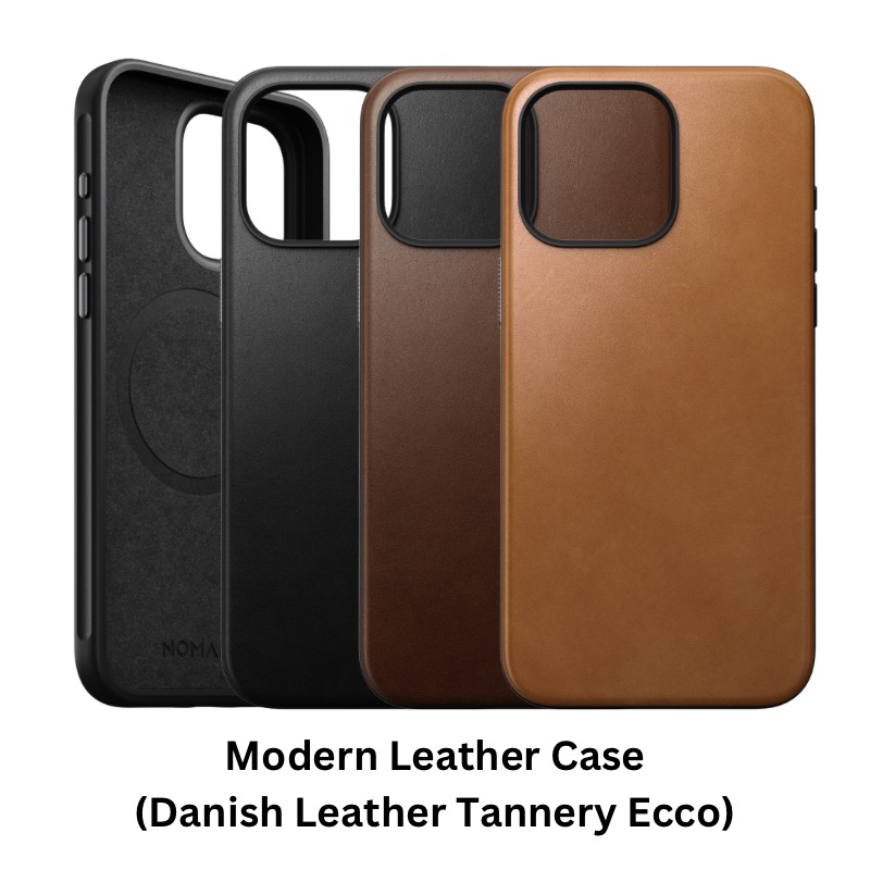 Nomad Modern (PREMIUM) เคสหนังสําหรับ iPhone 16 Pro Max/16 Pro/15 Pro Max/15 Pro