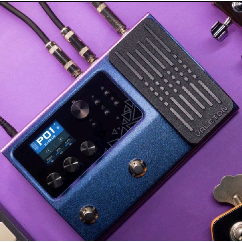 [0026] Valeton GP-100 VT Multi Effects (NEW ITEM) + ท็อปเปอร์สวิตช์เหยียบอลูมิเนียม 2 อัน + กระเป๋าห