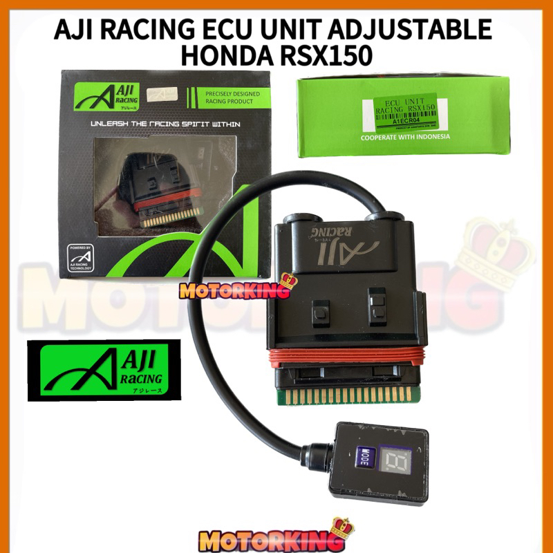 AJI RACING ECU UNIT ADJUSTBLE พร้อมโหมด HONDA RSX150 PLUG N PLAY EXTRA HORSE POWER ไม่มี LIMIT ECU A