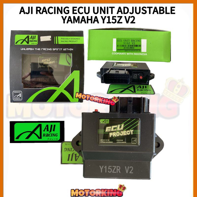 AJI RACING ECU UNIT ที่มาพร้อมกับโหมด YAMAHA Y15Z V2 PLUG N PLAY EXTRA HORSE POWER NO LIMIT ECU AJI 