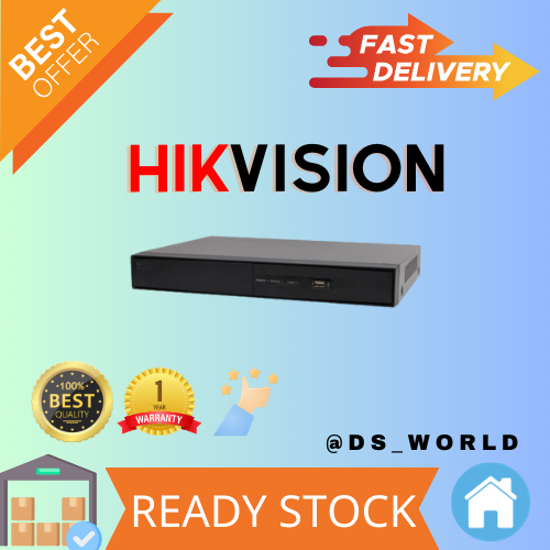HIKVISION 4-CHANNEL Safety DS-7204HQHI-F1 4CH DVR H.264 DVR เครื่องบันทึกกล่อง 4CH สมาร์ทเครื่องบันท