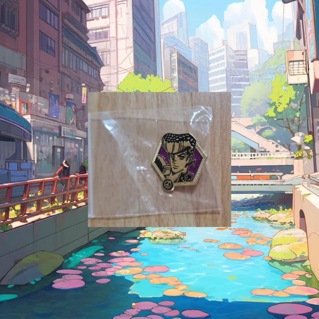 JOJOS BIZZARE ADVENTURE - JOSUKE HIGAASHIKATA ENAMEL PIN