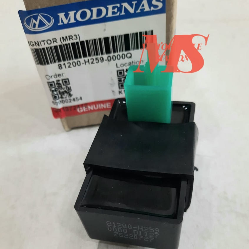 MODENAS MR3 CDI UNIT IGNITOR 81200-H259-0000 (5PIN)