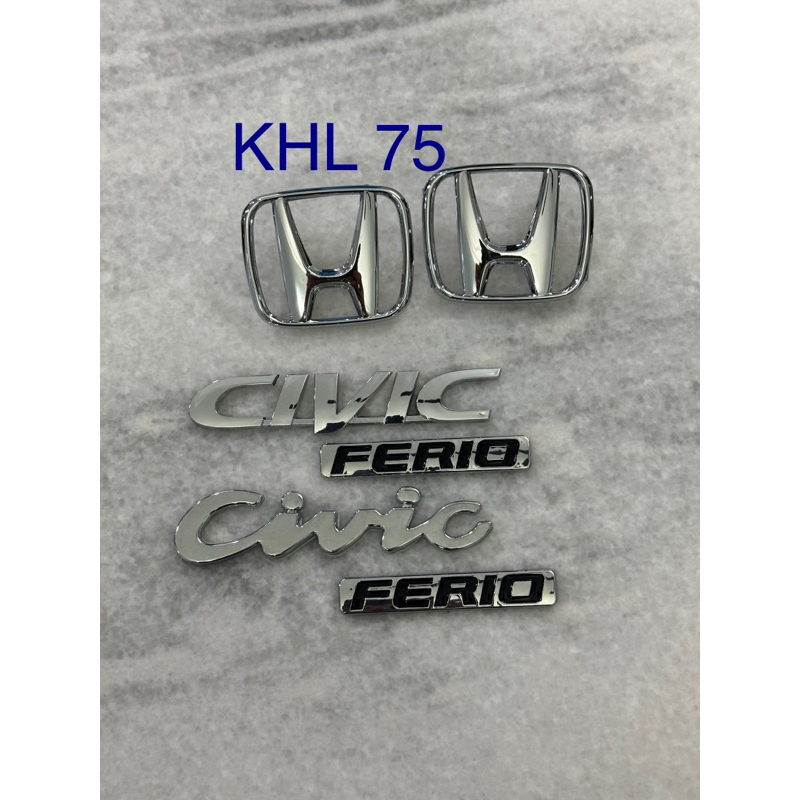 ตราสัญลักษณ์ Civic Ferio EK civic EG