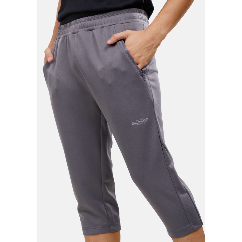 CTH ไม่จํากัด Men Seluar Lelaki Polyester Quarter Pants - CU-2872