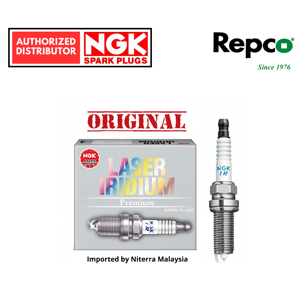 LZFR5BI-11 (4 ชิ้น) NGK Laser Iridium สําหรับ Mitsubishi Attrage/Mirage 1.2 by Repco