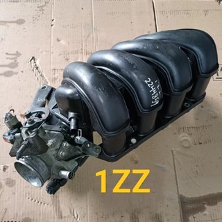 (รุ่น CABLE) TOYOTA 1ZZ WISH ALTIS INTET MANIFOLD1ZZ THORTLE BODY 1ZZ USED AUTO PART คุณภาพดี